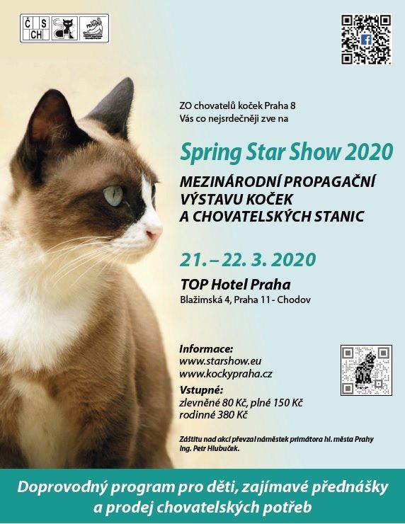 Vstava koek Spring Star Show 2020 - 21. - 22. bezna 2020