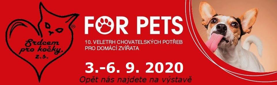 Srdcem pro koky na For Pets - 3. - 6. z 2020