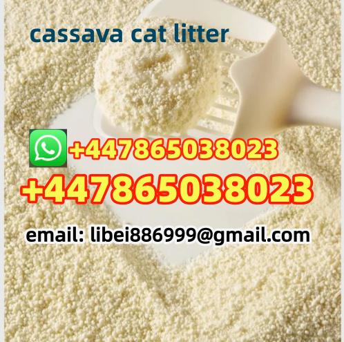 Deodorant White Cassava CatLitter for Cat Toilets with Extra Clumping