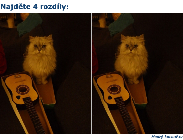 Kv�zou� 3: Najd�te 4 rozd�ly